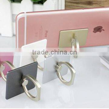 Finger ring mobile phone holder, custom logo hot selling 360 degree rotating