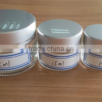 10ml/15ml/30ml/50ml Cosmetic Clear Glass Empty Cream Jar