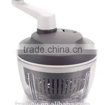 Custom Design Multipurpose Plastic Salad Chopper Manual Salad Spinner Salad Mixer