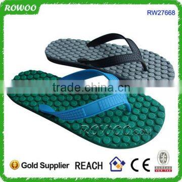 plastic wholesale cheap eva flip flop custom in china