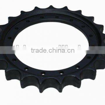 Excavator sprocket rim