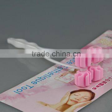 2015 Hot Sale Cheap Personal Plastic Flower Shape Rolling Face Massager photo-4