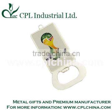 customized logo stainless steel bottle opener