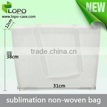 2016 Sublimation DIY shopping non-woven bag for environmental