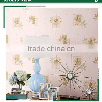 customizable foaming non woven wallpaper, oriental striped walls wall sticker for apartment , decor wallcovering maker