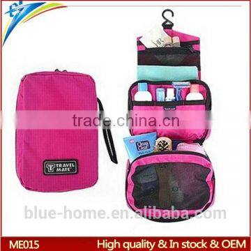 Big Promotion surplus stock fashion unisex makeup kit pouch for travel Plain tote toilet bags