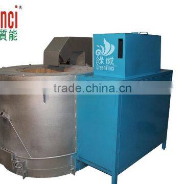 Wood or coal or Diesel boiler convert to biomass aluminum melting furnace machine