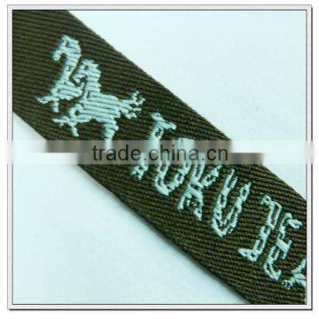 1inch jacquard polyester webbing for underwear,polyester strap 25mm