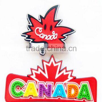 pvc fridge sticker, rubber magnetic fridge for decoration