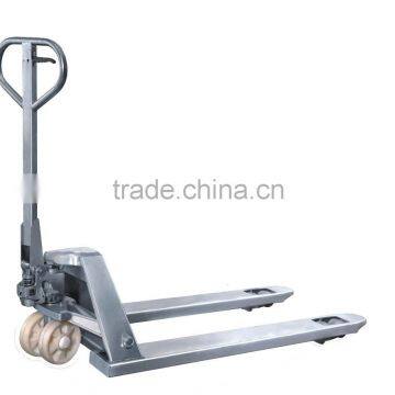Stainless Portable Easy-take Hand Hydraulic Pallet Truck photo-2