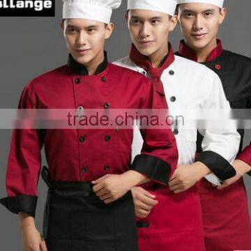 The hotel restaurant kitchen chef clothing long sleeve chef chefs clothing new clothes