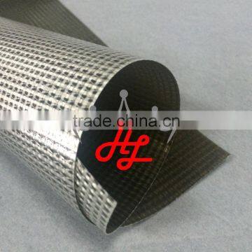 PVC tar paulin coated mesh fabric