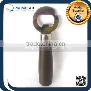 Black Beer Promotion Plastic Bottle Opener With Handle