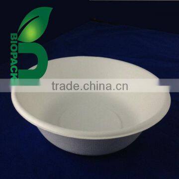 100% Sugarcane Bagasse Biodegradable Bowl