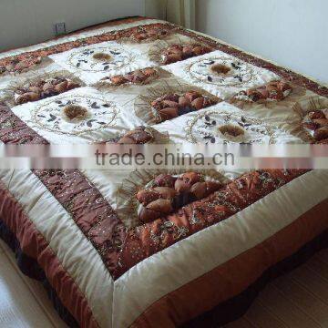 microfibre polyester bed cover