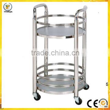 flambe trolley service wine stainless steel liquor trolley for hotel air restaurant saloon bar