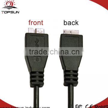 flexible USB-3.1 Type C data cable to USB micro male for Mac book