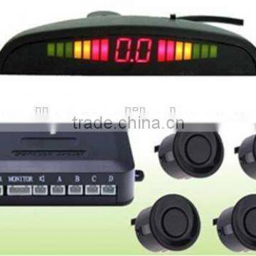 PS1004 LED Car Parking Sensors Assistance System Distance Display Rear Roof Mounting 4 Parking Sensor Radar