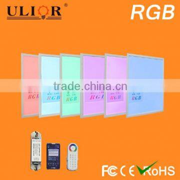 ULIOR 80W wireless remote controll RGB led panel light 600*600 led panel