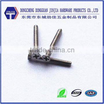 ss flat head m1.4 screw