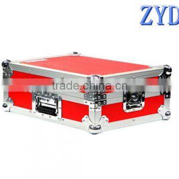 New design metal aluminum equipment case hard flight transport box