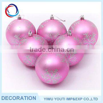Factory Popular Hanging Pvc Christmas Ball