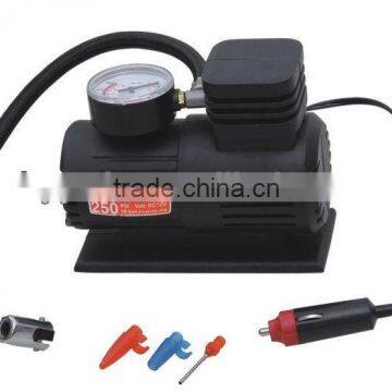 (WIN-703)small Size Plastic With Cigarette Lighter Plug Air Compressor