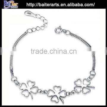 Fashion Women's S925 Bracelet,925 Sterling Silver Rose Gold Bracelet Quality Choice photo-5