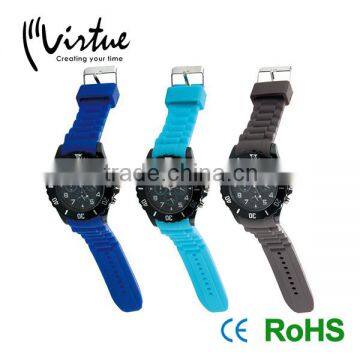 High quality silison quartz watch for men