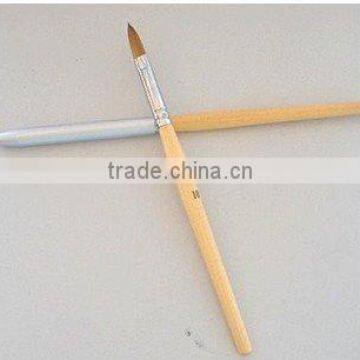 Hot selling professional manufacture Kolinsky hair high quality cosmetic Top Grade Nail Art Brush