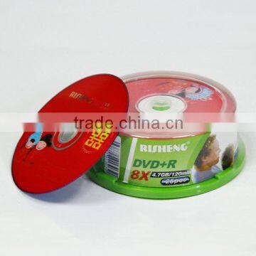 RISENG 8x 4.7GB 120MINs value disc dvd-r/blank 8x verbatim dvd -r/ydd blank dvds printed