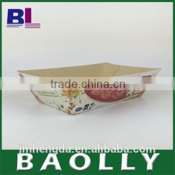 Fashion useful food grade supplies good quality recycled eco-friendly paper food safe packaging