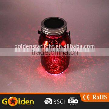 Garden Hanging LED Mercury Decoration Solar Glass Bottle Sun Jar Light photo-3