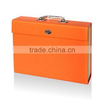 12 Pocket Leather Portfolio
