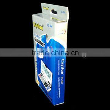 manufactur product packing paper box with paper hanger