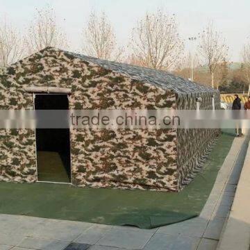 big size outdoor camouflage tent for relief and refugee disaster earthquake usage