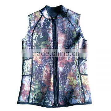 high quality camo color custom design color vest wetsuits
