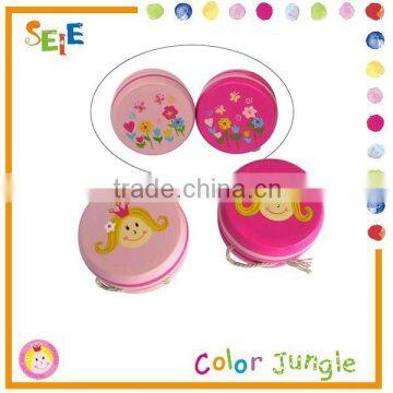 Cheap toy yoyo,princess style wooden yoyo toys