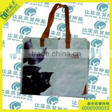 Hottest sale green recycled woven bag supplier china