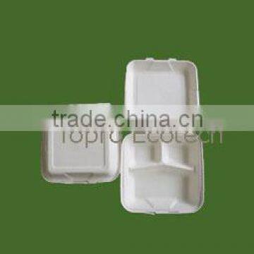 biodegradable tableware,disposable clamsell,100% biodegradable boxes,paper pulp tableware,disposable tableware