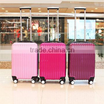 2016 New design hard shell trolley luggage sets