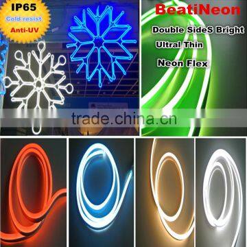 A grade ultra-thin 2835LED neon light /double side neon flex for neon motif                        
                                                Quality Choice