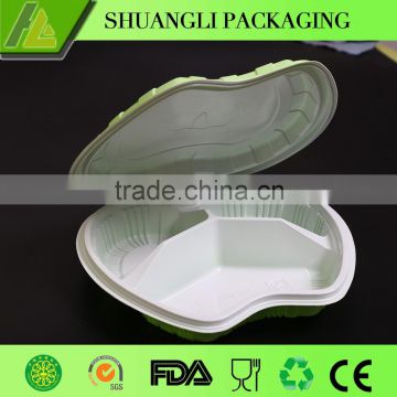 Plastic Material disposable microwave pp food container