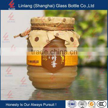 Wholesale China Factory Export 250ml Round Glass Honey Jar photo-3