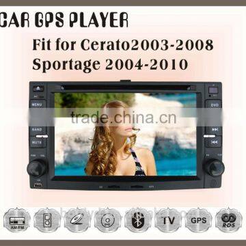 Fit FOR KIA CERATO/SPORTAGE2003 -2008 CAR DVD BLUETOOTH TV GPS IPOD 3G WIFI PLAYER