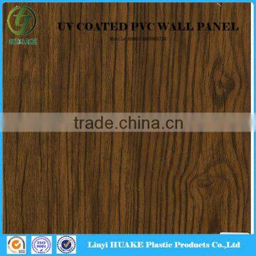 Uv Coating Interior Decorative Clear Plastic Wall Panel