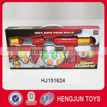 eco-friendly plastic gun toys EVA ball gun for sale