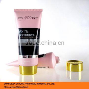 gold plating cap type and body care cream use bottle