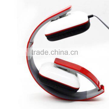 Folding headphones for mobile phone, funny headsets headphones as computer accessories over ear headphone free samples