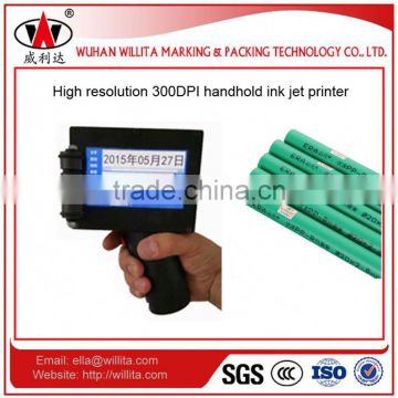 1-8 line handhold jet ink printer machine